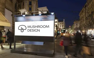 户外广告样机图片