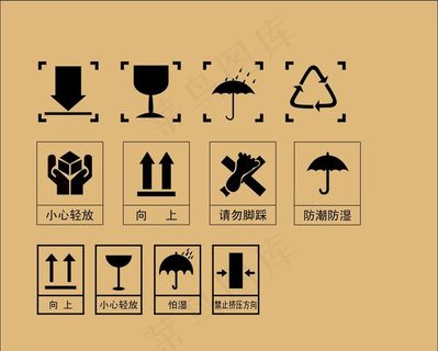 包装箱标识图片