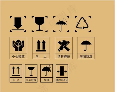 包装箱标识图片