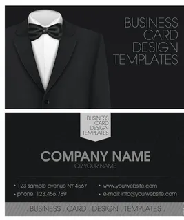 西服商务卡片图片 西服商务卡片图片