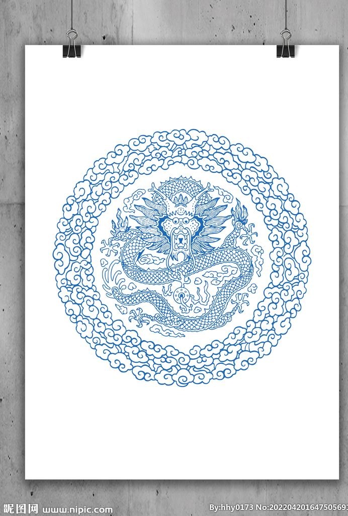 龙图片ai矢量模版下载