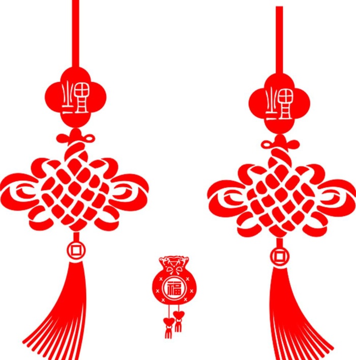 中国结福袋图片cdr矢量模版下载