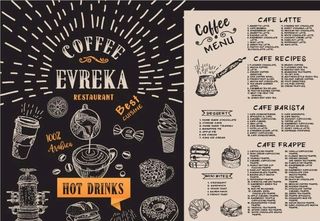 咖啡菜单图片