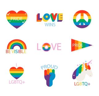 彩虹色素材图片