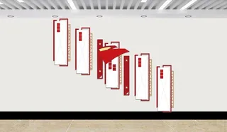 楼梯文化墙图片