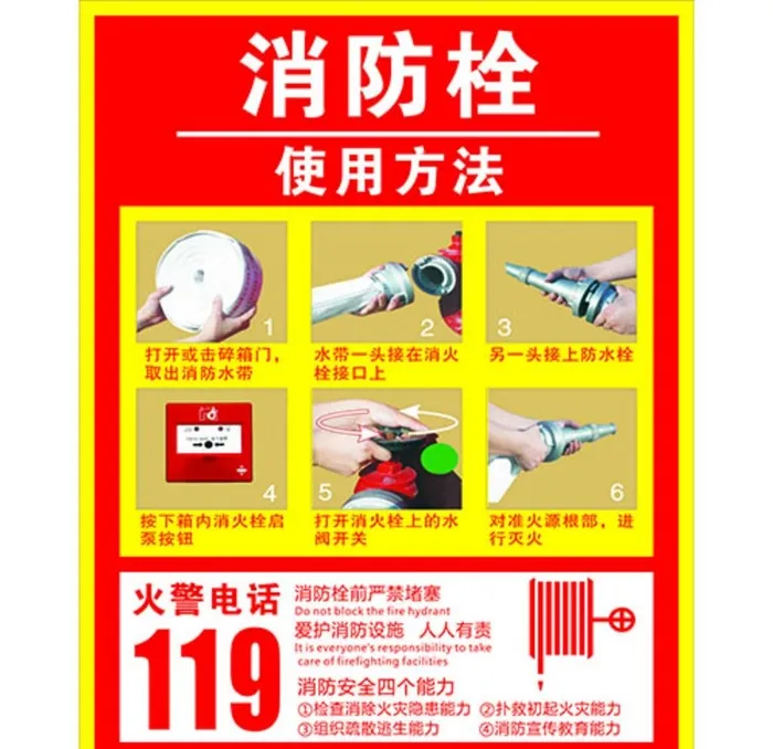 消防栓图片cdr矢量模版下载