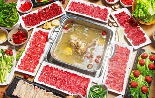 涮牛肉 涮菜 火锅 火锅涮菜图片