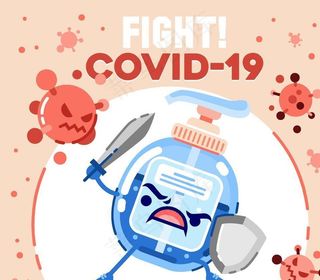 对抗病毒洗手液图片