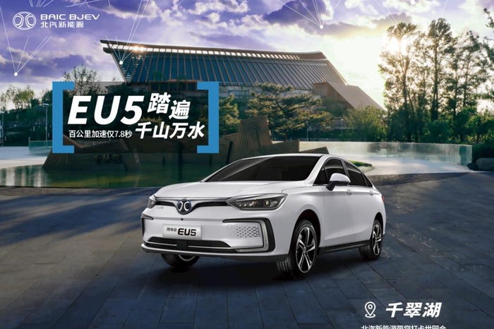 北汽新能源 千翠湖 EU5图片(1000x697)psd模版下载