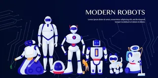 智能机器人图片