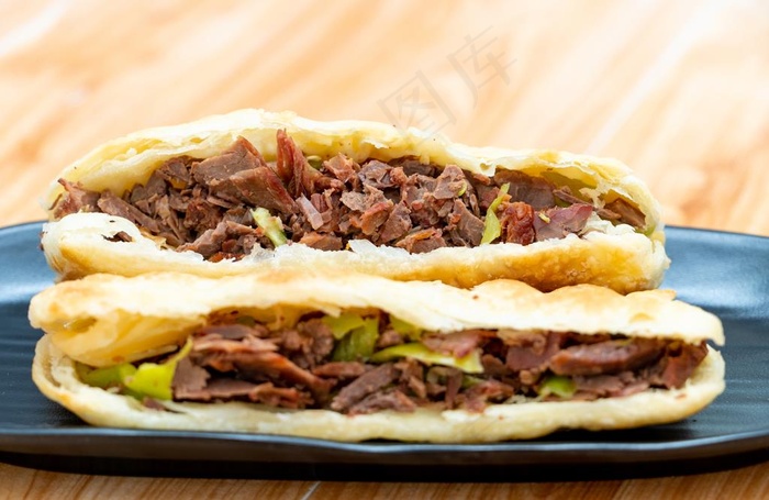 驴肉火烧图片