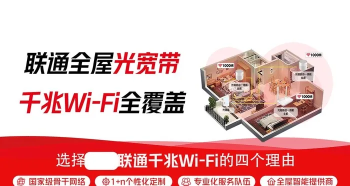 联通全屋光宽带图片