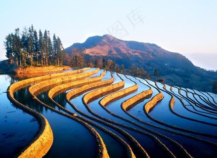 梯田图片