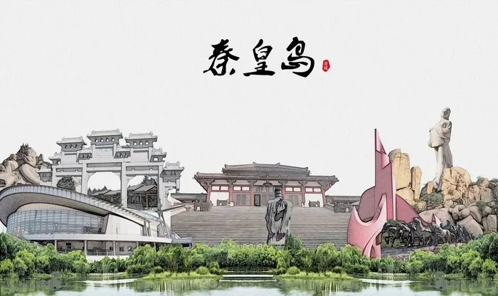 秦皇岛图片(9071x5669)psd模版下载