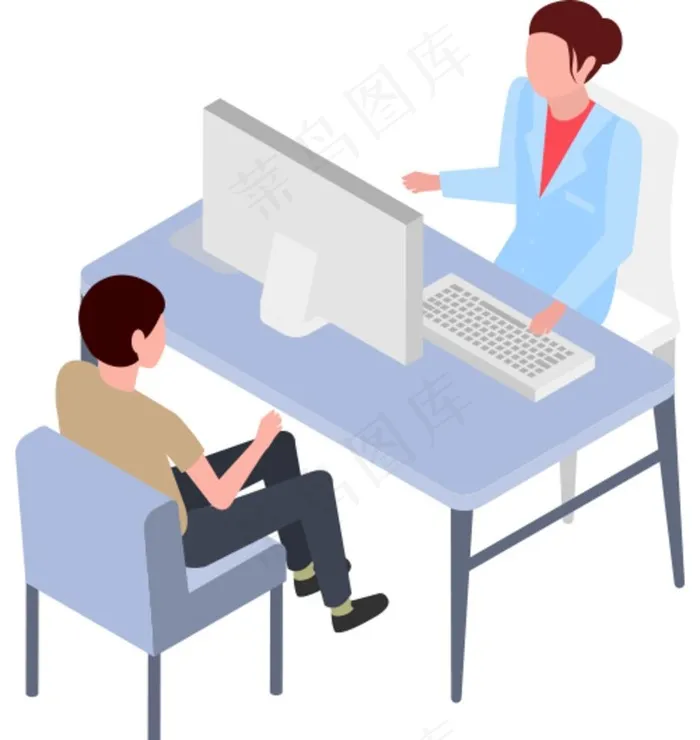 面试官 卡通图片