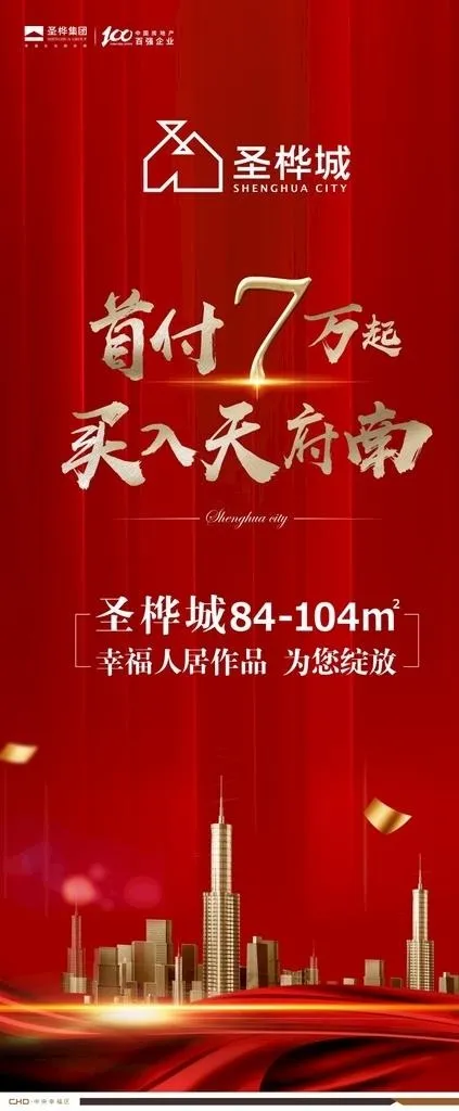 地产展架图片cdr矢量模版下载