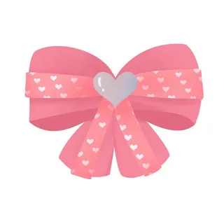 可爱蝴蝶结插画装饰图案图片