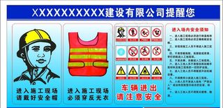 工地进场须知图片