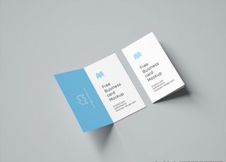 折页宣传样机图片