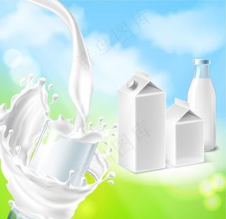 牛奶图片