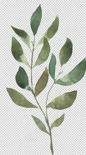 手绘植物花卉图片