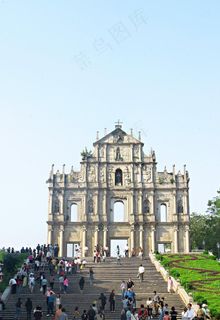 澳门 大三巴图片