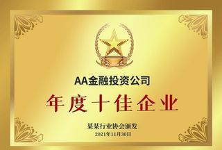 铜牌  钛金牌图片