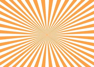 橙色放射线元素图片