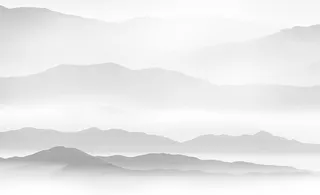 意境水墨山水画图片