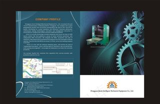 机械宣传单图片