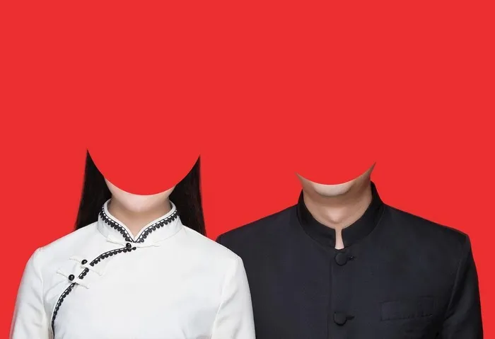 结婚证件照  图片(4198x2999)psd模版下载