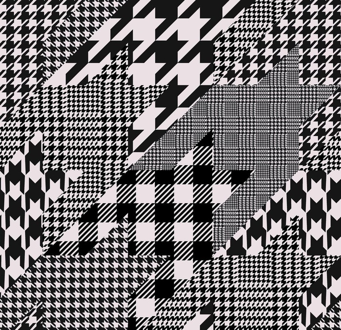 乱花千鸟格图片