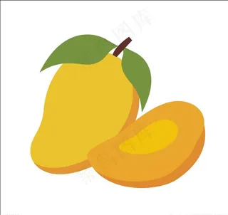 芒果 矢量图片