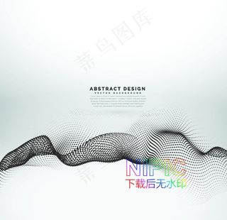 抽象粒子图eps素材文件图片