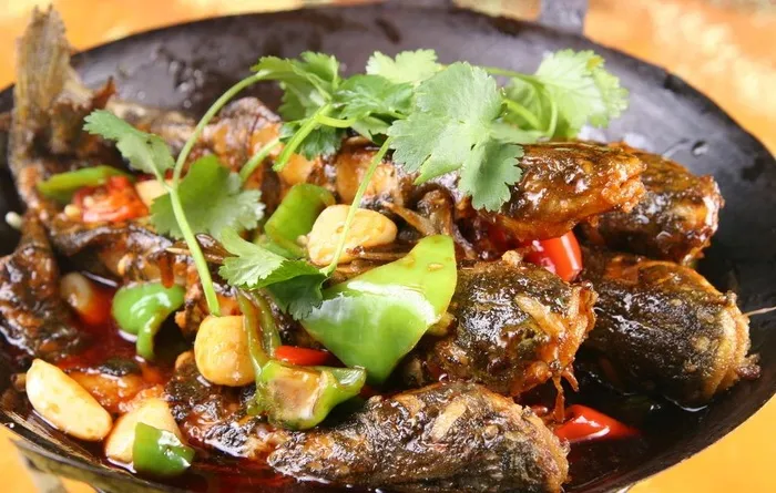 干锅黄骨鱼图片