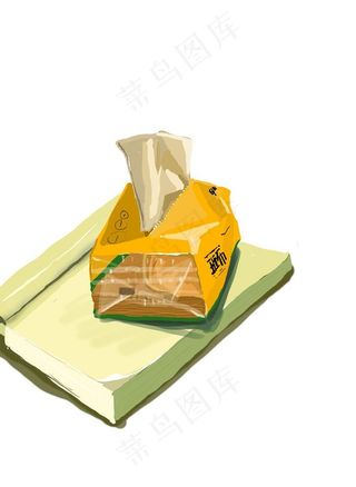 抽纸手绘图图片