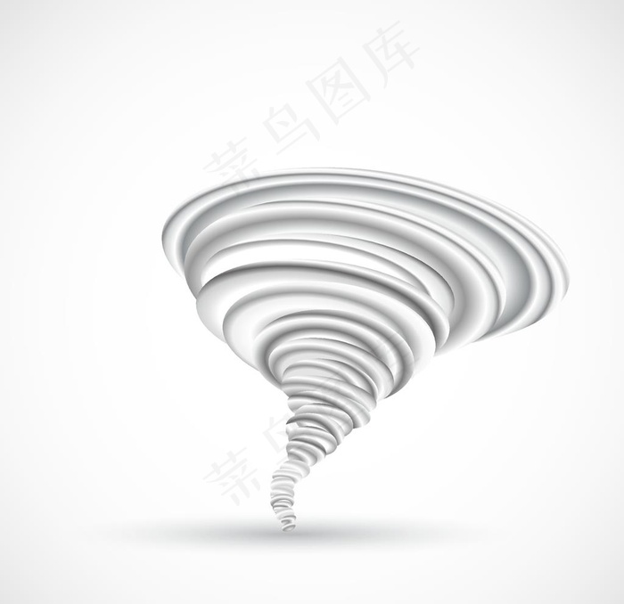 龙卷风矢量图片ai矢量模版下载