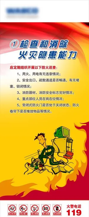 消防安全 四个能力图片