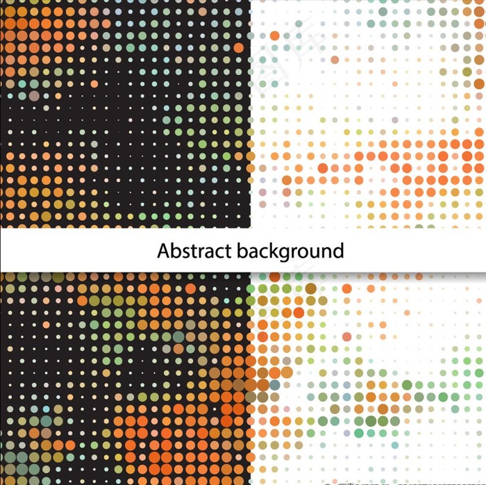 网点纹理图片ai矢量模版下载