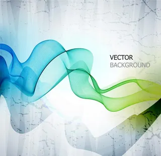 流畅动感丝带烟雾背景图片