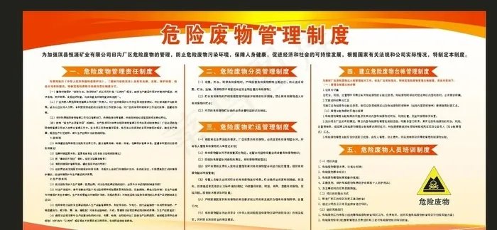 制度展板图片cdr矢量模版下载