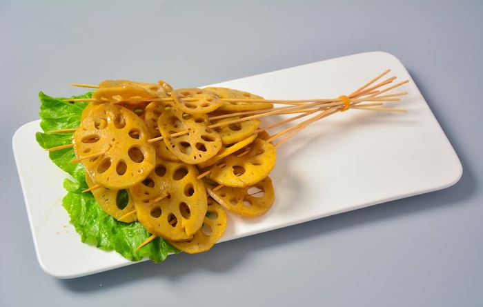 藕片串串香图片