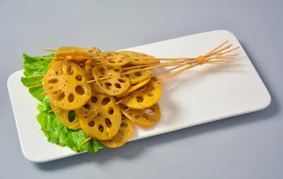 藕片串串香图片