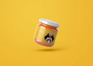 玻璃瓶样机图片