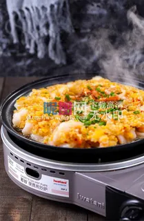 蒜茸蒸大虾图片