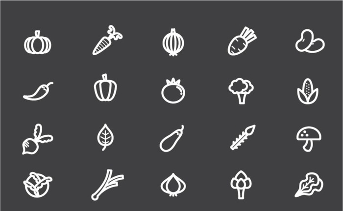 蔬菜图标图片