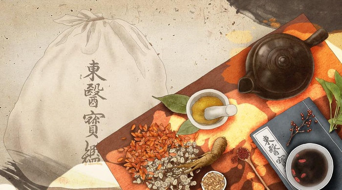 中医药图片(5976x3508)psd模版下载