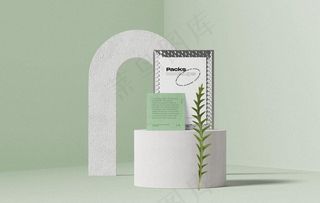 包装场景样机图片