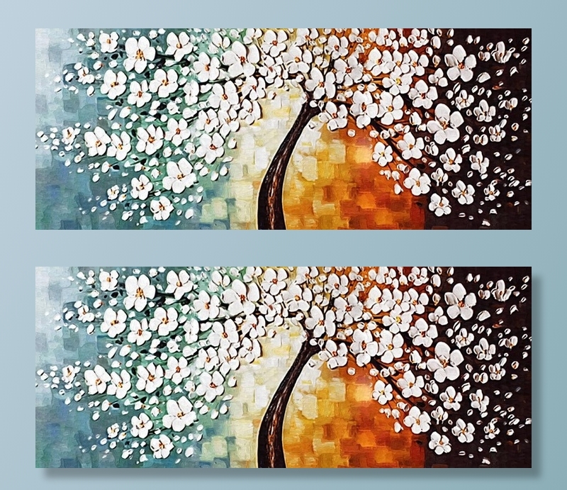 山水画 中式背景墙 装饰画 新图片