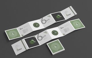 六折页样机图片